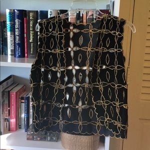 Beautiful gold and black vest